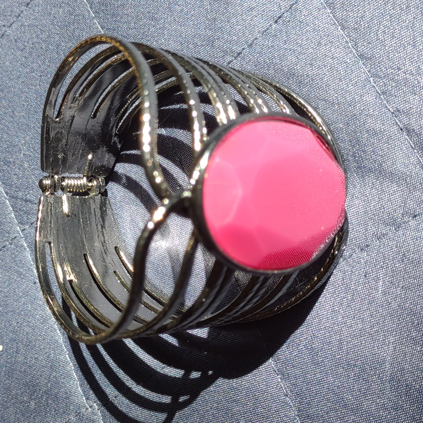 Hinged Cuff Bracelet.